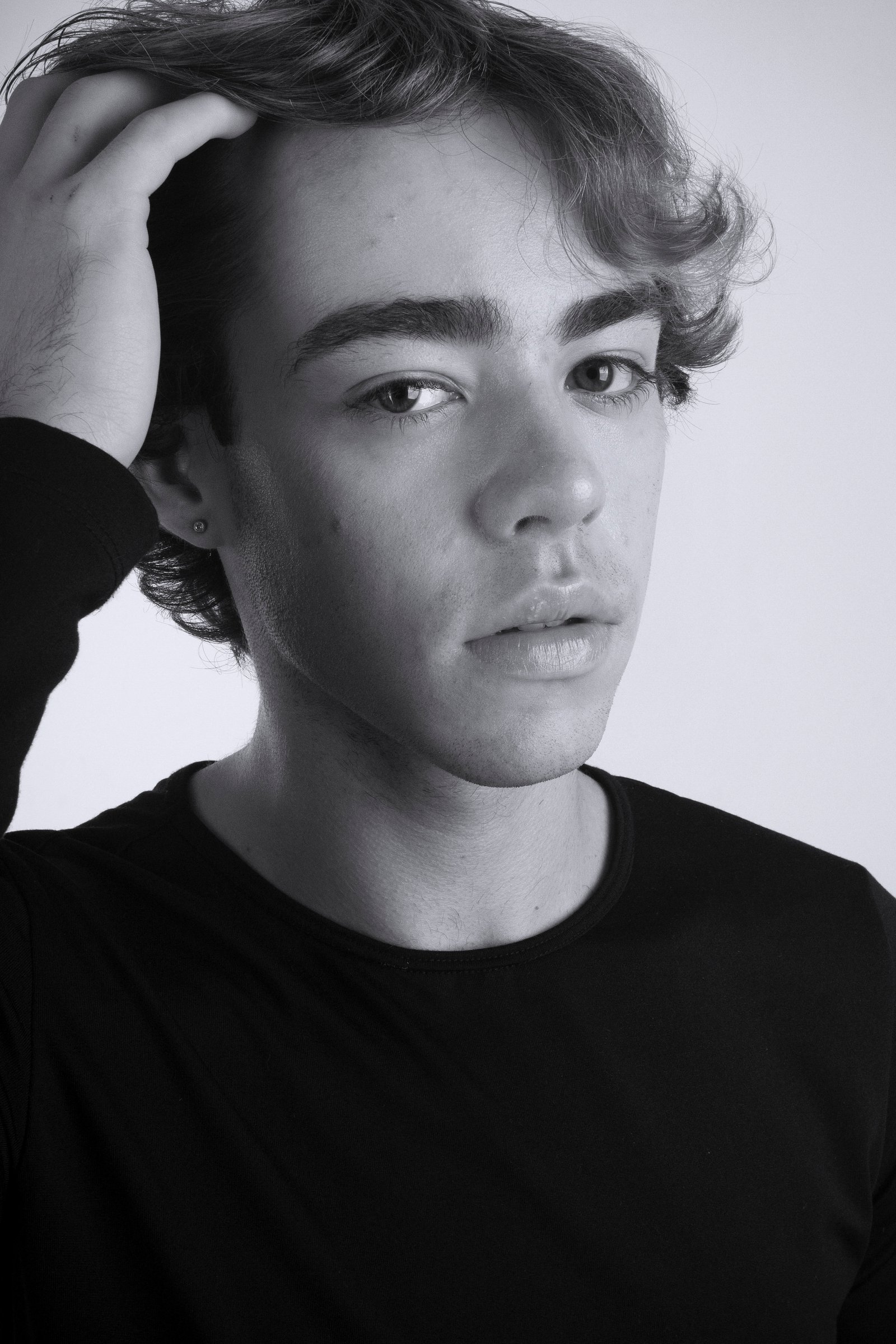 Beleza — close com o fundo rosa